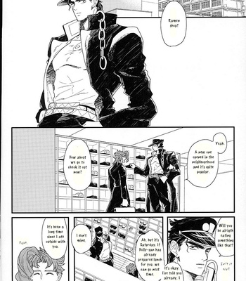 [TAKE OFF (Takeoka)] 50-Nichi-go no yūai – JoJo’s Bizarre Adventure dj [Eng] – Gay Manga sex 15