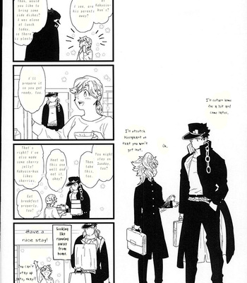 [TAKE OFF (Takeoka)] 50-Nichi-go no yūai – JoJo’s Bizarre Adventure dj [Eng] – Gay Manga sex 21