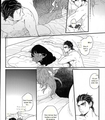 [TAKE OFF (Takeoka)] 50-Nichi-go no yūai – JoJo’s Bizarre Adventure dj [Eng] – Gay Manga sex 27