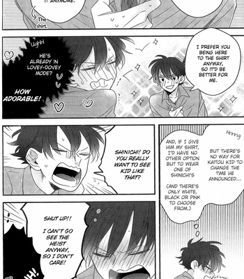 [mistless/ santaro] Dekiagatteru Omegaverse no Futari ga Nakayoku Shiteru dake no Kobanashi Hon – Detective Conan dj [Eng] – Gay Manga sex 5