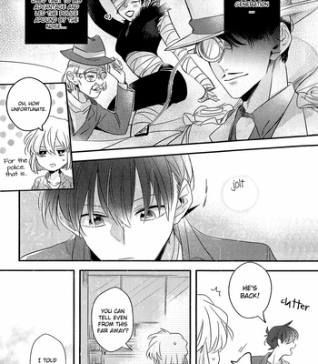 [mistless/ santaro] Dekiagatteru Omegaverse no Futari ga Nakayoku Shiteru dake no Kobanashi Hon – Detective Conan dj [Eng] – Gay Manga sex 14