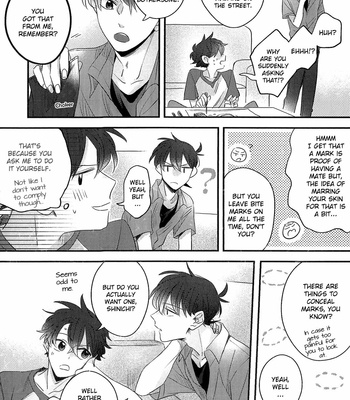 [mistless/ santaro] Dekiagatteru Omegaverse no Futari ga Nakayoku Shiteru dake no Kobanashi Hon – Detective Conan dj [Eng] – Gay Manga sex 26