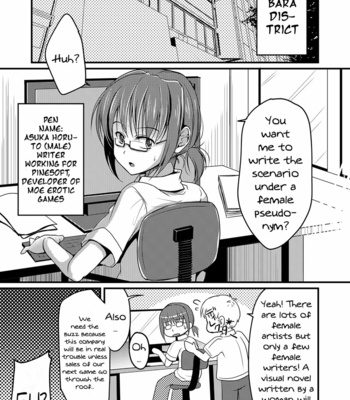 [Yukan high Zakura (Chieko)] Urenai Eroge Writer ga Josou Shite Onnanoko no Kimochi o Benkyou Shite Mita [Eng] – Gay Manga sex 2