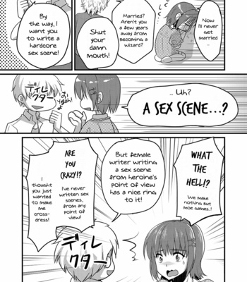 [Yukan high Zakura (Chieko)] Urenai Eroge Writer ga Josou Shite Onnanoko no Kimochi o Benkyou Shite Mita [Eng] – Gay Manga sex 6