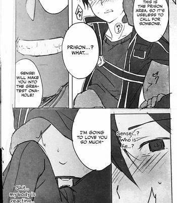 [og, PK2 (Ogata, Ogura)] Kuro no Tsugurido Chijoku Keikaku – Sword Art Online dj [Eng] – Gay Manga sex 5