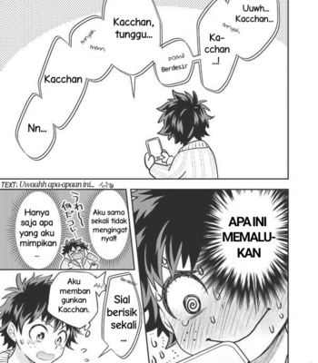 [UME] Talking in ones sleep book – Boku no Hero Academia dj [Indonesian] – Gay Manga sex 5