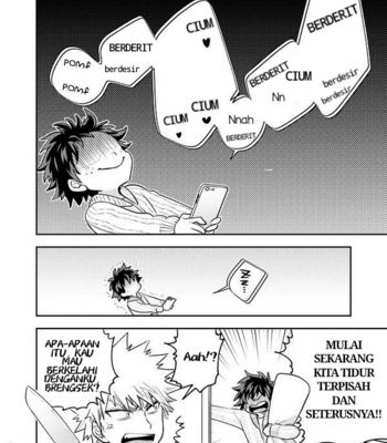 [UME] Talking in ones sleep book – Boku no Hero Academia dj [Indonesian] – Gay Manga sex 6