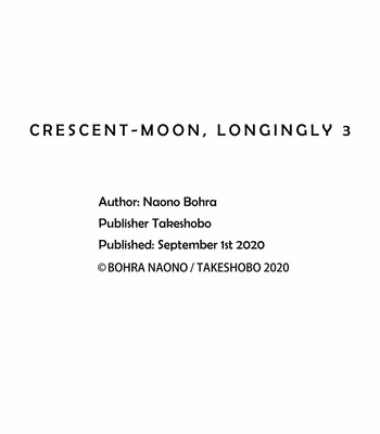 [Naono Bohra] Crescent Moon, Longingly [Eng] – Gay Manga sex 104