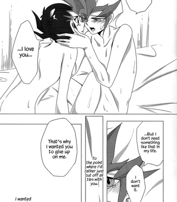 [SOUMOU (Mutsuki Kirako)] YOUR AND MY CONNECTION – Yu-Gi-Oh! ZEXAL dj [Eng] – Gay Manga sex 18