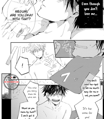 [Michisugara] Rain After 4 P.M. – Jujutsu Kaisen dj [Eng] – Gay Manga sex 15