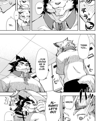 [Mensuke] Senpai to Kouhai ni naru hanashi [Eng] {N} – Gay Manga sex 19