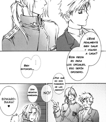 [Escape Club (HIIRAGI Yuki)] Fullmetal Alchemist dj – EdAl 1 [Esp] – Gay Manga sex 12