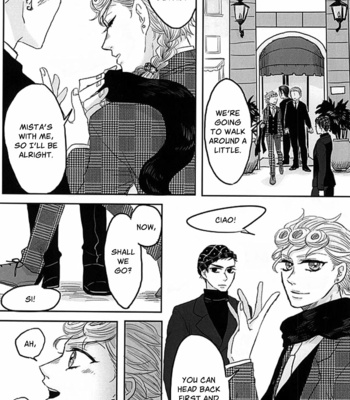 [dear my dear/ Tsukiko] A Firenze – JoJo dj [Eng] – Gay Manga sex 3