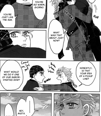 [dear my dear/ Tsukiko] A Firenze – JoJo dj [Eng] – Gay Manga sex 16