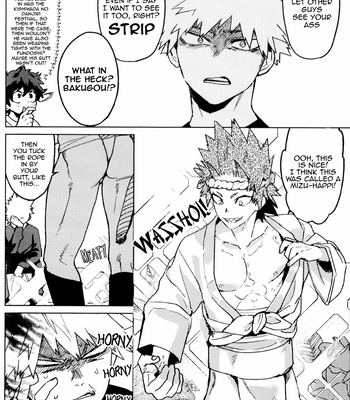 [Shoco] Only My Red – #16 No. 801 Hake Fundoshi – Boku No Hero Academia [Eng] – Gay Manga sex 5