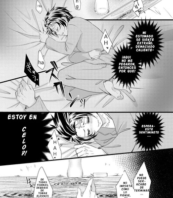 [Yomoyama] α no Tomioka-san ga Ω no Tanjirou-kun wo Haramaseta Hanashi – Demon Slayer dj [Español] – Gay Manga sex 13