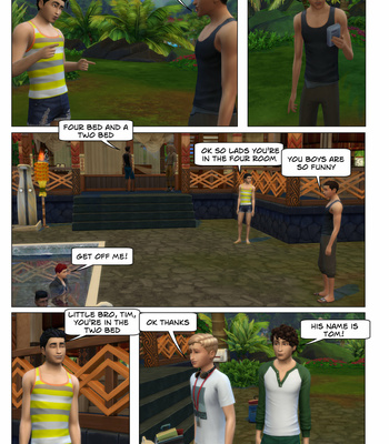 (Gay sims stories) Lads Nudist Holiday – Part 1 [Eng] – Gay Manga sex 5