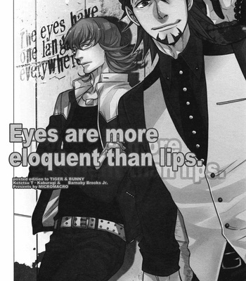 [MICROMACRO (Yamada sakurako)] Eyes Are More Eloquent Than Lips – Tiger & Bunny dj [kr] – Gay Manga sex 4