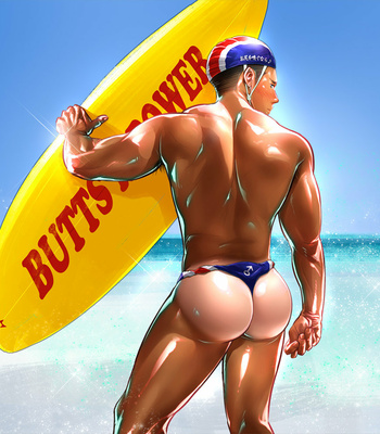[ArtisticJinsky] Lifeguards Butt – Gay Manga sex 2