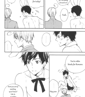 [Rossie (Haruori)] Simply Bare with an Apron – APH dj [Eng] – Gay Manga sex 2