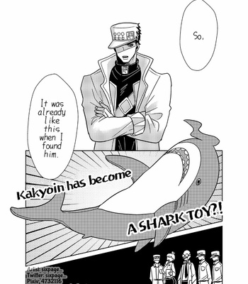[sixpage_] Jotaro thought Kakyoin became a shark toy – JoJo’s Bizarre Adventure dj [Eng] – Gay Manga sex 2
