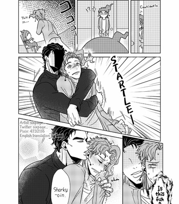 [sixpage_] Jotaro thought Kakyoin became a shark toy – JoJo’s Bizarre Adventure dj [Eng] – Gay Manga sex 8