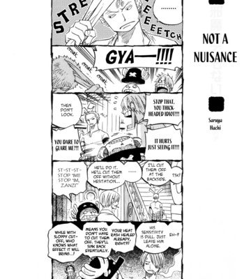 [Saruya Hachi (Hachimaru)] One Piece dj – Nuisance Value [Eng] – Gay Manga sex 12