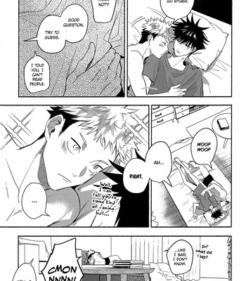 [yamaguchi matsuri] The vet who communicates with his heart – Jujutsu Kaisen dj [Eng] – Gay Manga sex 40