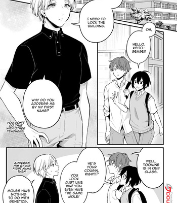 [Rokuroku Bin] Inrei Taiken Ch. 5 ~Iwakutsuki Kyoushitsu de Ananie ni Fukeru Hentai Kyoushi no Hanashi~ | Sexual Paranormal Experience ~The Story About The Teacher Who Masturbates With Anal In A Classroom With a History~ [Eng] – Gay Manga sex 2