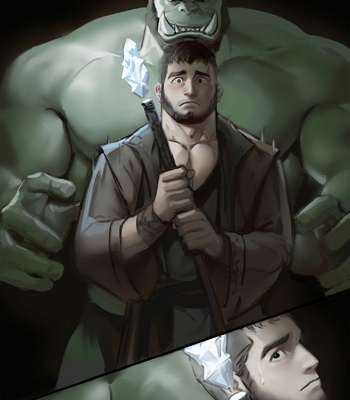 [DoPq] The Level Stealer Orc [Eng] – Gay Manga sex 16