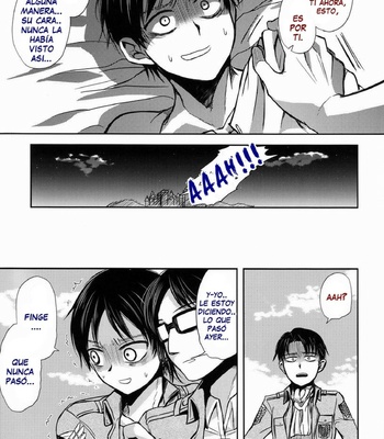 [PANA] ¡Espere un momento, heichou! – Attack on Titan dj [Esp] – Gay Manga sex 37