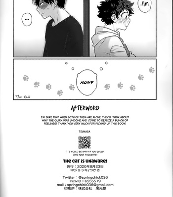 [Chu-jyoki] The Cat Is Unaware! – Boku no Hero Academia dj [Eng] – Gay Manga sex 13