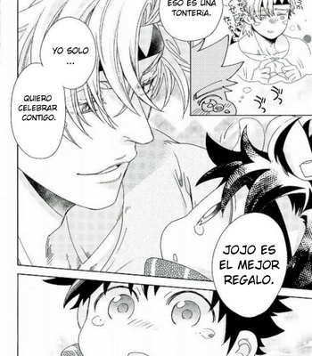 [c_dot] A little present – Jojo dj [ESPAÑOL] – Gay Manga sex 14