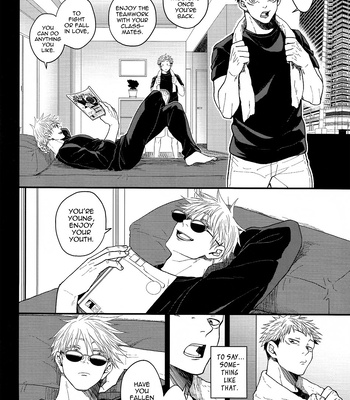 [Shichinokura/ Yuudachi] That’s why we don’t say it – Jujutsu Kaisen dj [Eng] – Gay Manga sex 16