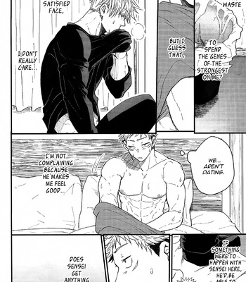 [Shichinokura/ Yuudachi] That’s why we don’t say it – Jujutsu Kaisen dj [Eng] – Gay Manga sex 28