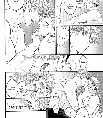 [Shichinokura/ Yuudachi] That’s why we don’t say it – Jujutsu Kaisen dj [Eng] – Gay Manga sex 30
