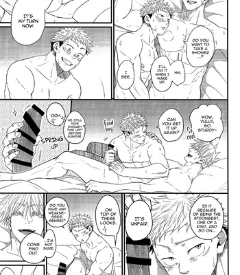[Shichinokura/ Yuudachi] That’s why we don’t say it – Jujutsu Kaisen dj [Eng] – Gay Manga sex 41