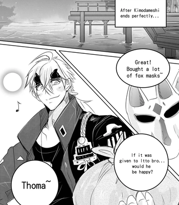 [Hai manga] Thoma & Itto Beach Chapter – Genshin Impact dj [Eng, CN] – Gay Manga sex 10