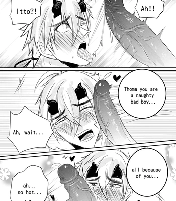 [Hai manga] Thoma & Itto Beach Chapter – Genshin Impact dj [Eng, CN] – Gay Manga sex 20
