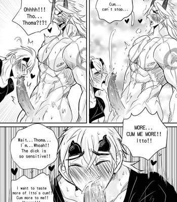 [Hai manga] Thoma & Itto Beach Chapter – Genshin Impact dj [Eng, CN] – Gay Manga sex 25