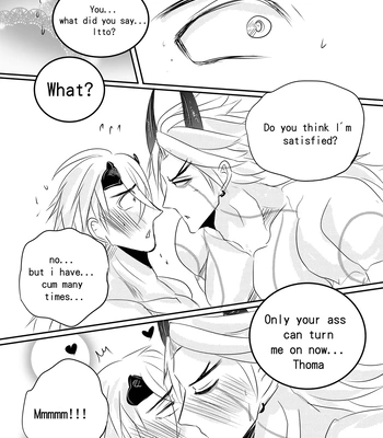 [Hai manga] Thoma & Itto Beach Chapter – Genshin Impact dj [Eng, CN] – Gay Manga sex 51