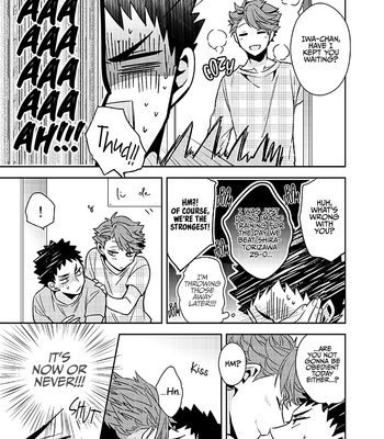 [CARBON-14] Why Should I Be the Bottom Instead of Oikawa?! – Haikyuu!! dj [Eng] – Gay Manga sex 17
