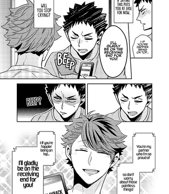 [CARBON-14] Why Should I Be the Bottom Instead of Oikawa?! – Haikyuu!! dj [Eng] – Gay Manga sex 21