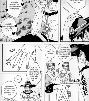 [Watashinohurusato (Regishi)] Kuosousyou | Tật cắn móng tay – One Piece dj [Vi] – Gay Manga sex 17
