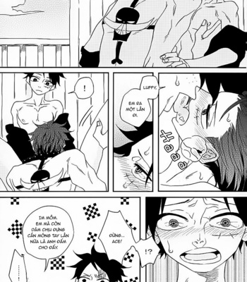 [Watashinohurusato (Regishi)] Kuosousyou | Tật cắn móng tay – One Piece dj [Vi] – Gay Manga sex 42