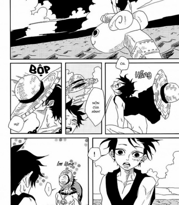 [Watashinohurusato (Regishi)] Kuosousyou | Tật cắn móng tay – One Piece dj [Vi] – Gay Manga sex 9