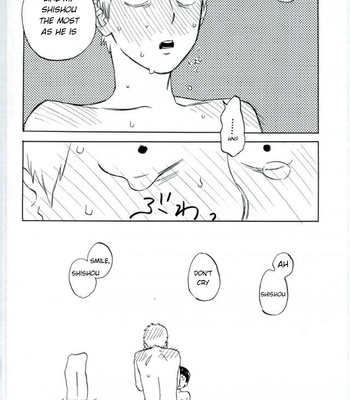 [perinpo (Jyaryu Dokuro)] Reigen Arataka 28-sai, Deshi to OneShota Shichaimashite – Mob Psycho 100 dj [Eng] – Gay Manga sex 18