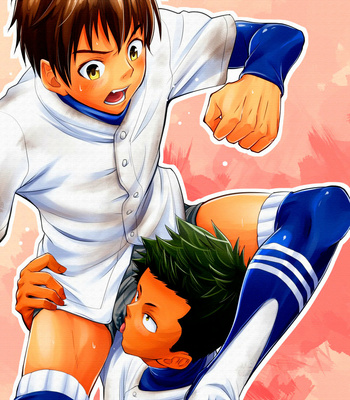 [Eichi Jijou (Takamiya)] Kuchi sai sengen – Okuchi no koibito [Pt] – Gay Manga thumbnail 001