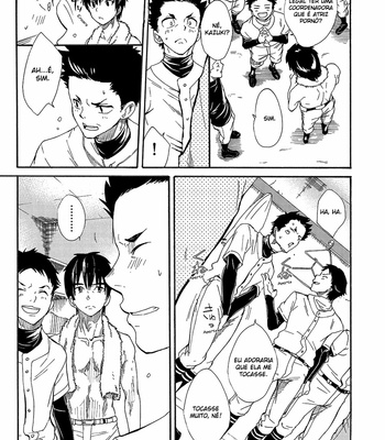 [Eichi Jijou (Takamiya)] Kuchi sai sengen – Okuchi no koibito [Pt] – Gay Manga sex 29