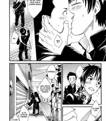 [Eichi Jijou (Takamiya)] Kuchi sai sengen – Okuchi no koibito [Pt] – Gay Manga sex 56